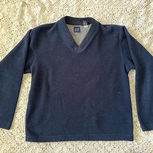 GAP Blue V Neck Pullover